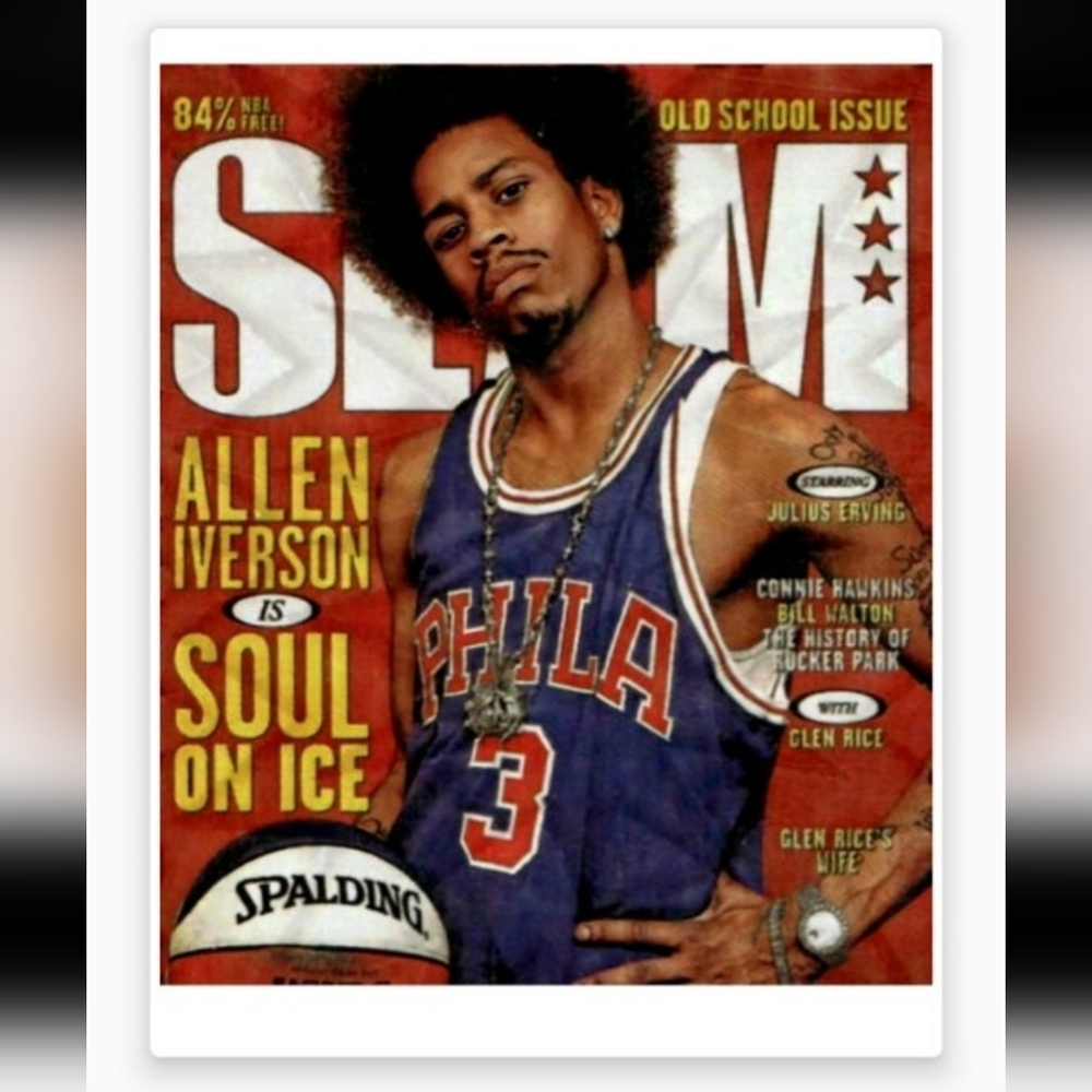 ALLEN IVERSON 8.5x11 ULTRA PREMIUM GLOSSY NBA PHILADELPHIA 76ERS POSTER SET OF 2